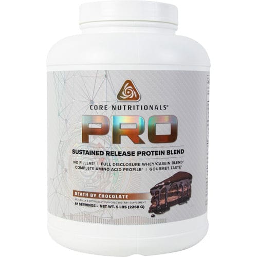 Core Nutritionals Pro Protein Death By Chocolate 5 lbs - Core Nutritionals