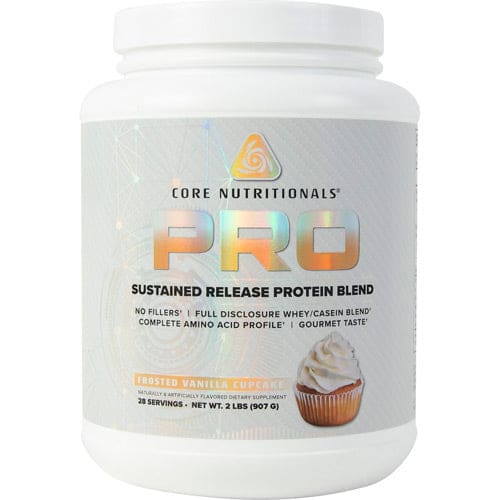 Core Nutritionals Pro Protein Frosted Vanilla Cupcake 2 lbs - Core Nutritionals
