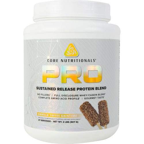 Core Nutritionals Pro Protein Vanilla Toffee Gaintime 2 lbs - Core Nutritionals