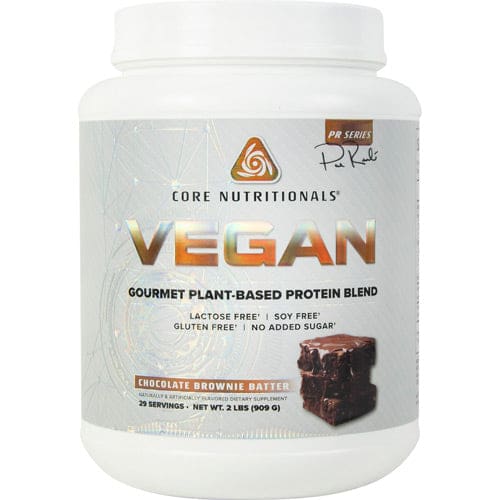 Core Nutritionals Vegan Protein Chocolate Brownie 2 lbs - Core Nutritionals