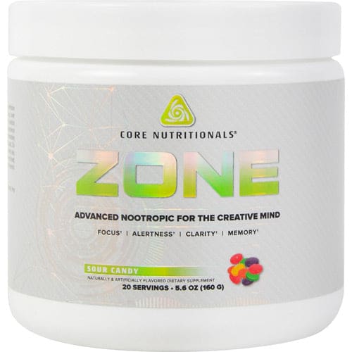 Core Nutritionals Zone Nootropic Sour Candy 20 ea - Core Nutritionals
