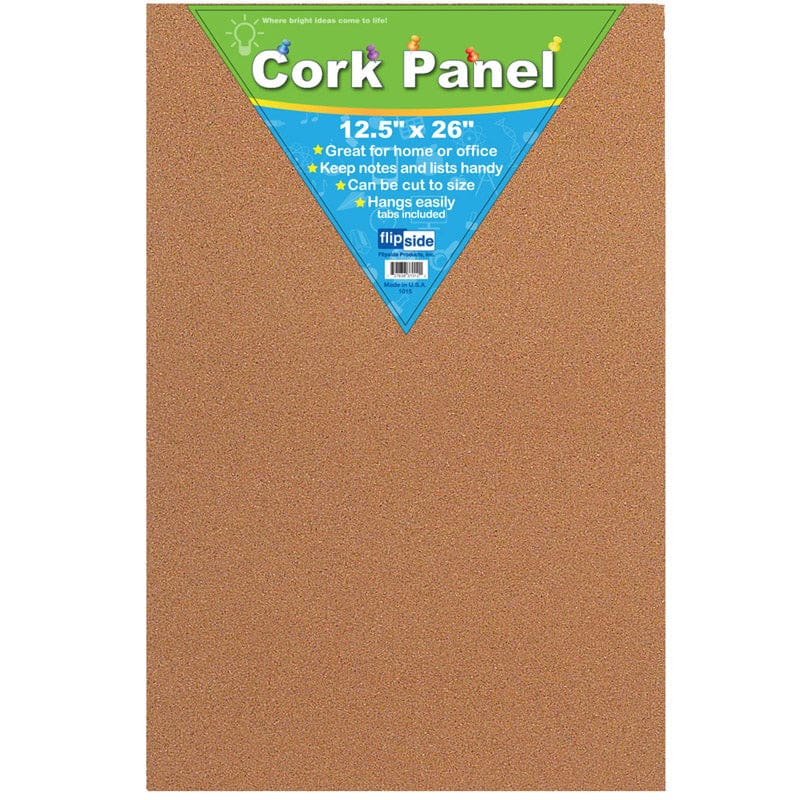 Cork Panel 12 1/2 X 26 (Pack of 6) - Cork Boards - Flipside