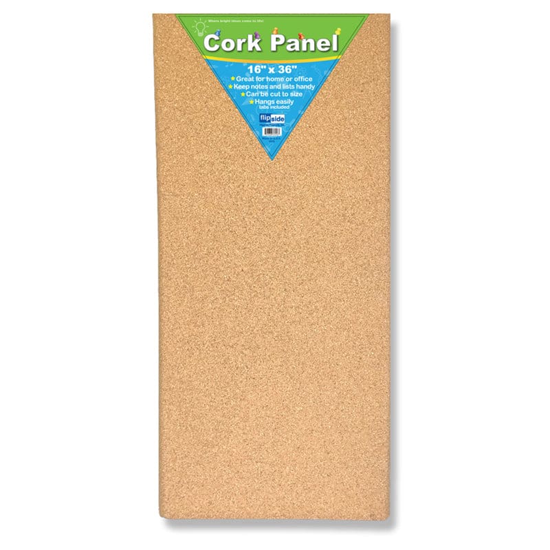 Cork Panel 16In X 36In (Pack of 2) - Cork Boards - Flipside