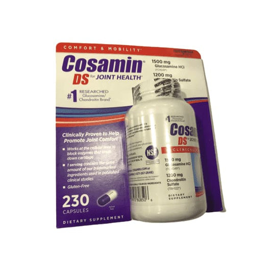 Cosamin DS Double Strength Joint Care (230 Capsules) - ShelHealth.Com