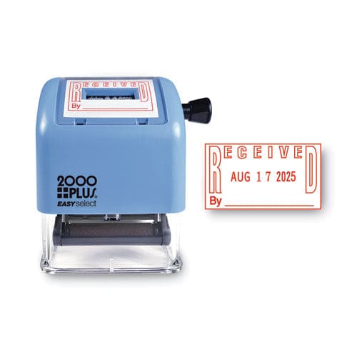 COSCO 2000PLUS Es Dater Received + Date 1 X 1.81 Red - Office - COSCO 2000PLUS®