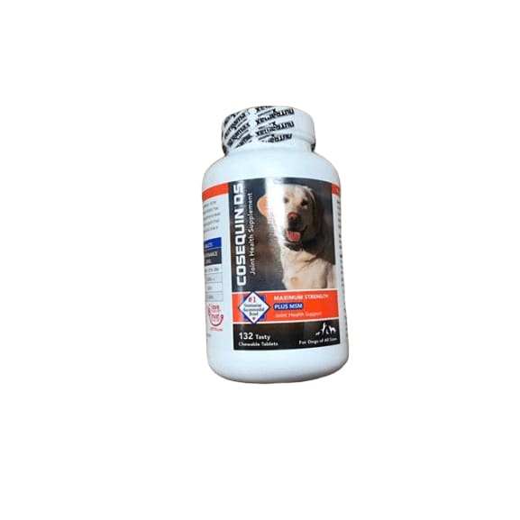 Cosequin DS Plus MSM Joint Health Supplement for Dogs, 132 ct. - ShelHealth.Com