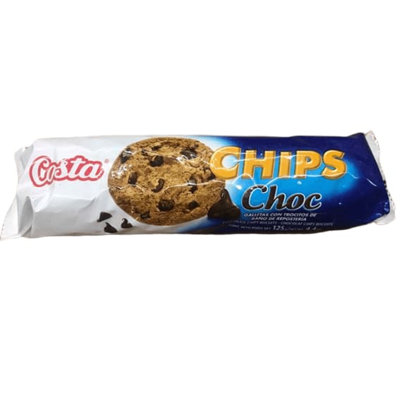 Costa Chocolate Chip Cookies, 4.41 Oz. - ShelHealth.Com