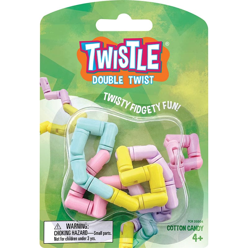 Cotton Candy Twistle Double Twist (Pack of 10) - Novelty - Teacher Created Resources