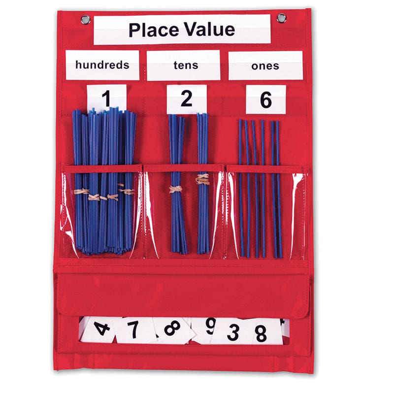 Counting & Place Value Pocket Chart (Pack of 2) - Pocket Charts - Learning Resources