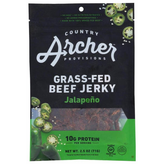 COUNTRY ARCHER Country Archer Jerky Beef Jalapeno, 2.5 Oz