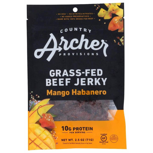 COUNTRY ARCHER Country Archer Jerky Beef Mango Habanero, 2.5 Oz