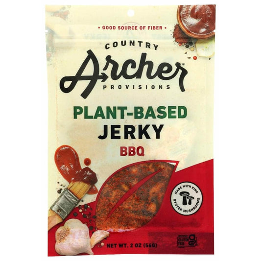 COUNTRY ARCHER Country Archer Jerky Plnt Based Bbq, 2 Oz