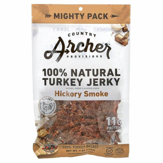 COUNTRY ARCHER Country Archer Jerky Turkey Hickory Smkd, 7 Oz
