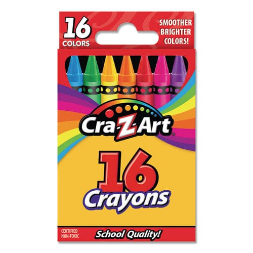 Cra-Z-Art Crayons 16 Assorted Colors 16/set - School Supplies - Cra-Z-Art®