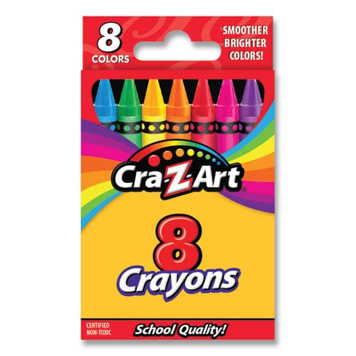 Cra-Z-Art Crayons 8 Assorted Colors 8/pack - School Supplies - Cra-Z-Art®