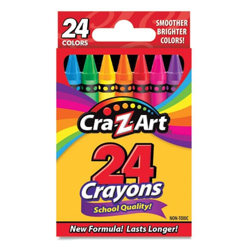 Cra-Z-Art School Quality Crayon Assorted Colors 24/box - School Supplies - Cra-Z-Art®