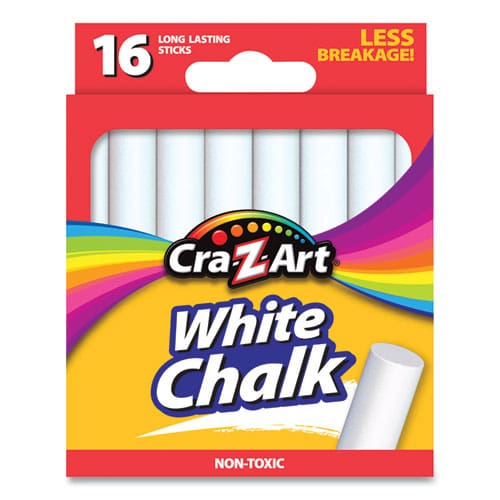 Cra-Z-Art White Chalk 16/pack - School Supplies - Cra-Z-Art®