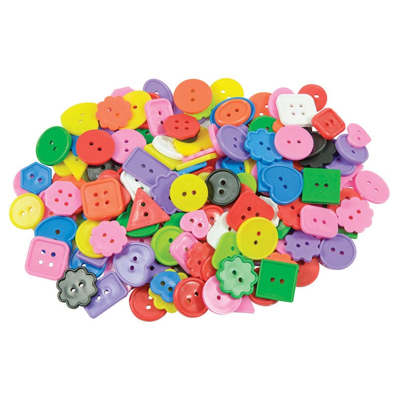 Craft Buttons Asst 1 Lb Pk (Pack of 2) - Buttons - Roylco Inc.