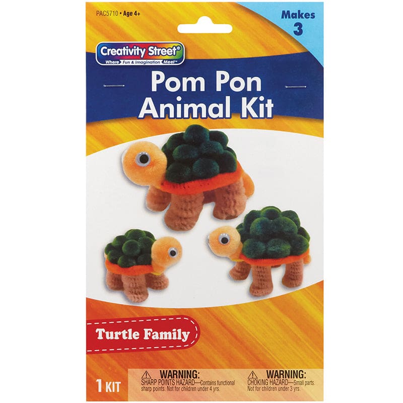 Craft Kit Turtle Family Asst. Sizes (Pack of 10) - Art & Craft Kits - Dixon Ticonderoga Co - Pacon