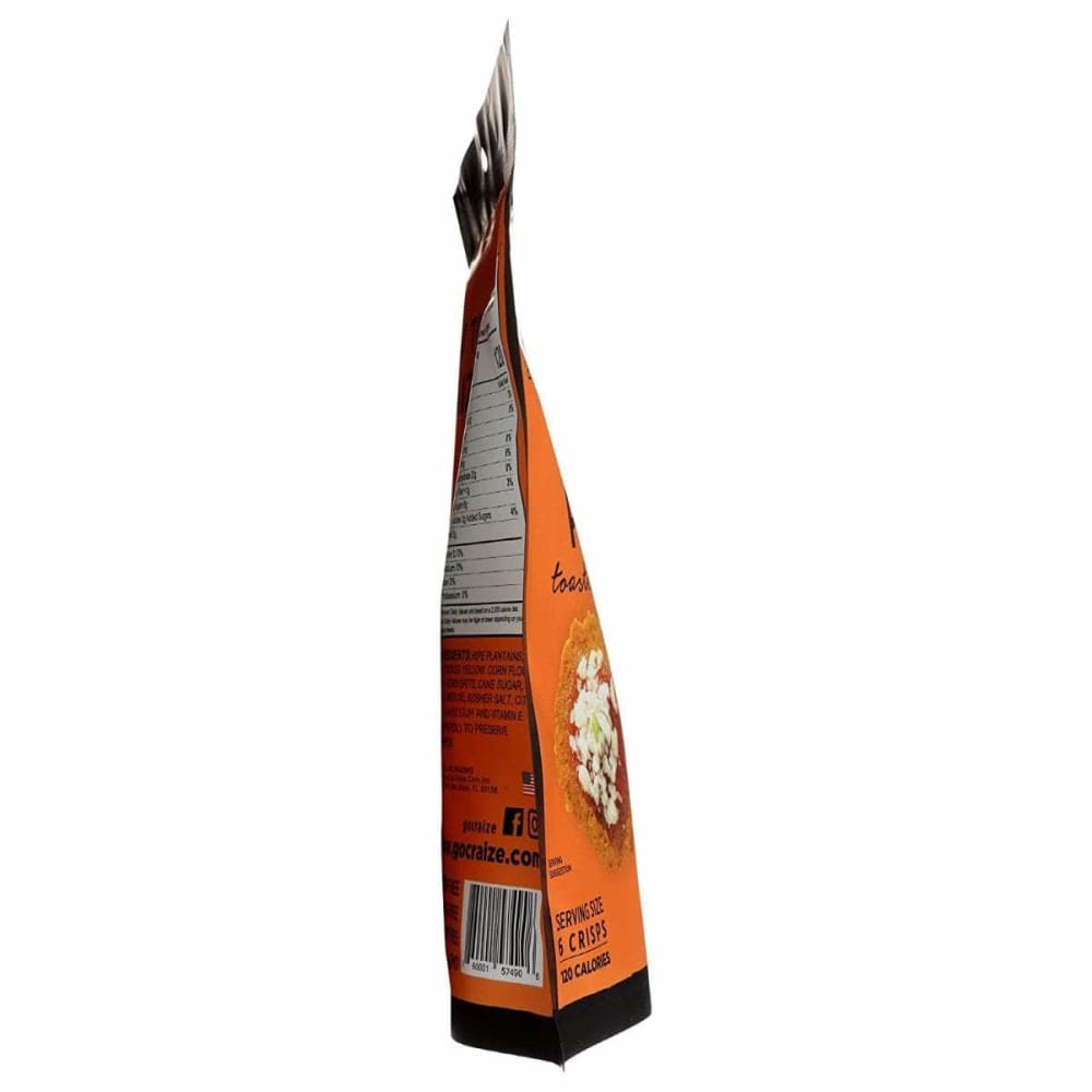 CRAIZE Craize Crackers Corn Plantain, 4 Oz