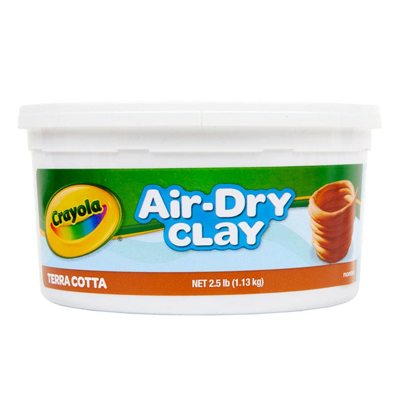 Crayola Air Dry Clay 2 1/2Lb Terra Cotta (Pack of 8) - Clay & Clay Tools - Crayola LLC
