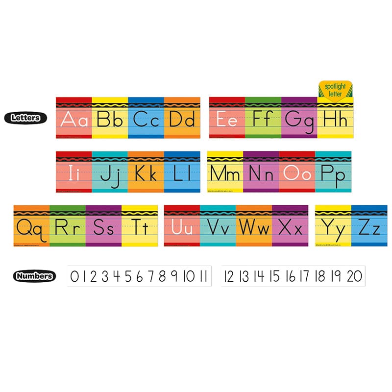 Crayola Alphabet Mini Bb Set (Pack of 6) - Language Arts - Eureka