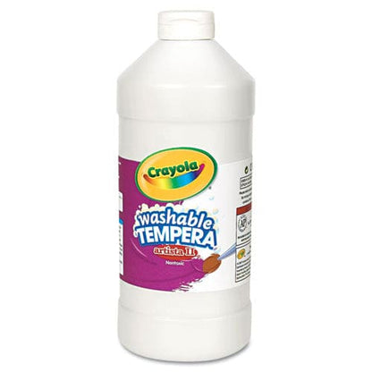 Crayola Artista Ii Washable Tempera Paint White 32 Oz Bottle - School Supplies - Crayola®