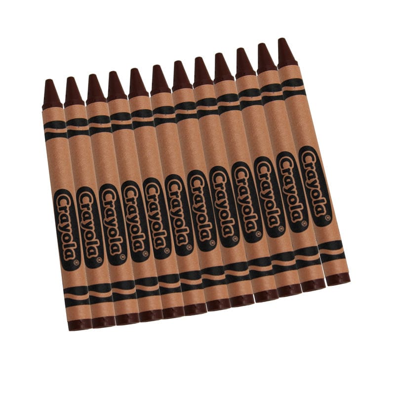 Crayola Bulk Crayons 12 Count Brown (Pack of 12) - Crayons - Crayola LLC