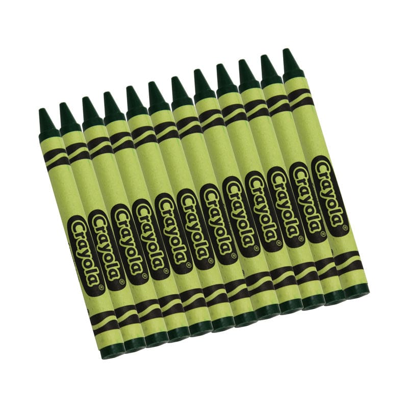 Crayola Bulk Crayons 12 Count Green (Pack of 12) - Crayons - Crayola LLC