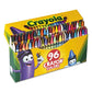 Crayola Classic Color Crayons In Flip-top Pack With Sharpener 96 Colors/pack - School Supplies - Crayola®