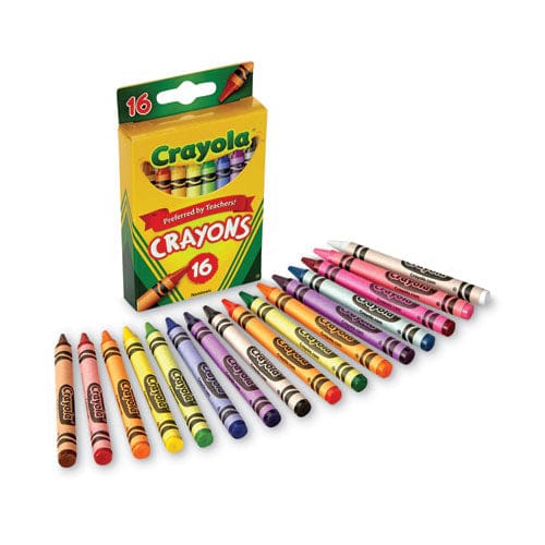 Crayola Classic Color Crayons Peggable Retail Pack 16 Colors/pack - School Supplies - Crayola®