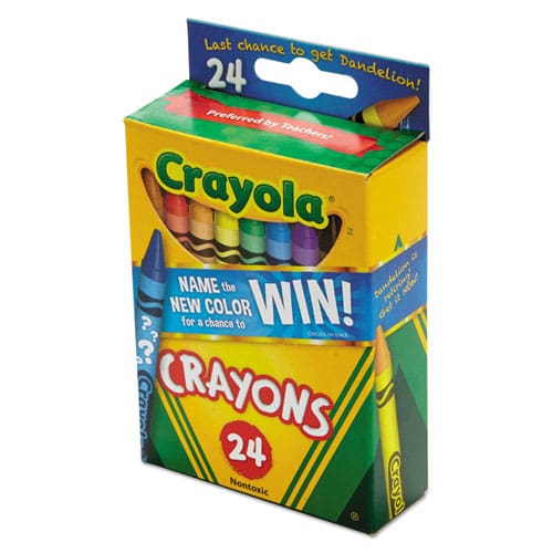 Crayola Classic Color Crayons Peggable Retail Pack 24 Colors/pack - School Supplies - Crayola®