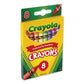 Crayola Classic Color Crayons Peggable Retail Pack Peggable Retail Pack 8 Colors/pack - School Supplies - Crayola®