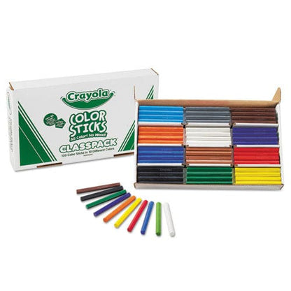 Crayola Color Sticks Classpack Set 9.7 Mm Hb (#2.5) Assorted Lead/barrel Colors 120/pack - School Supplies - Crayola®