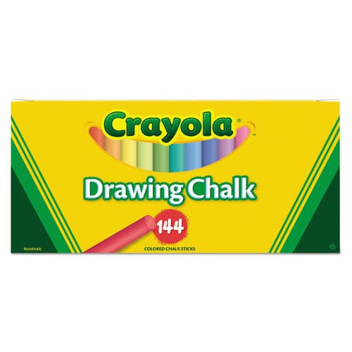 Crayola Colored Drawing Chalk 3.19 X 0.38 Diameter 12 Assorted Colors 12 Sticks/set - School Supplies - Crayola®