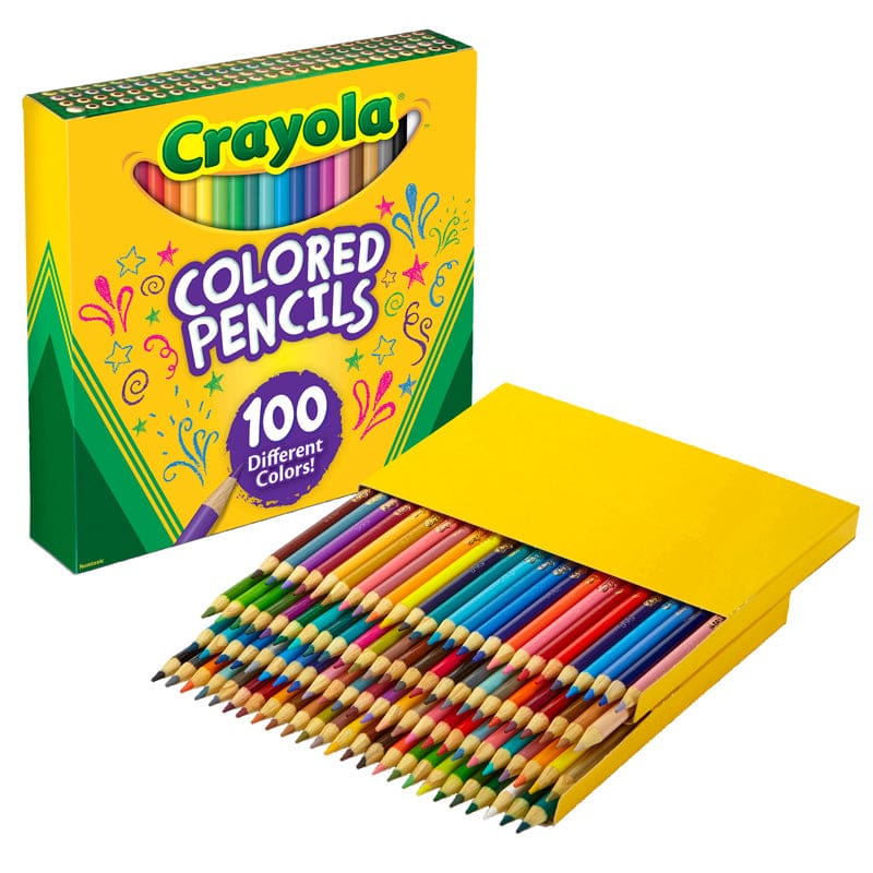 Crayola Colored Pencils 100 Colors - Colored Pencils - Crayola LLC