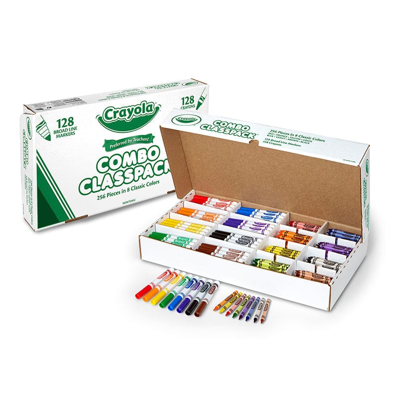 Crayola Crayon Marker Combo Classpk - Crayons - Crayola LLC