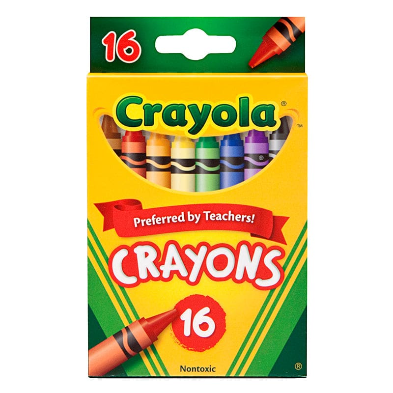 Crayola Crayons 16 Color Peggable (Pack of 12) - Crayons - Crayola LLC