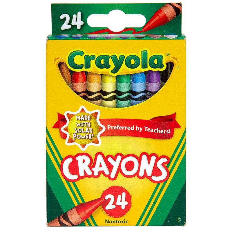 Crayola Crayons 24 Color Peggable (Pack of 12) - Crayons - Crayola LLC
