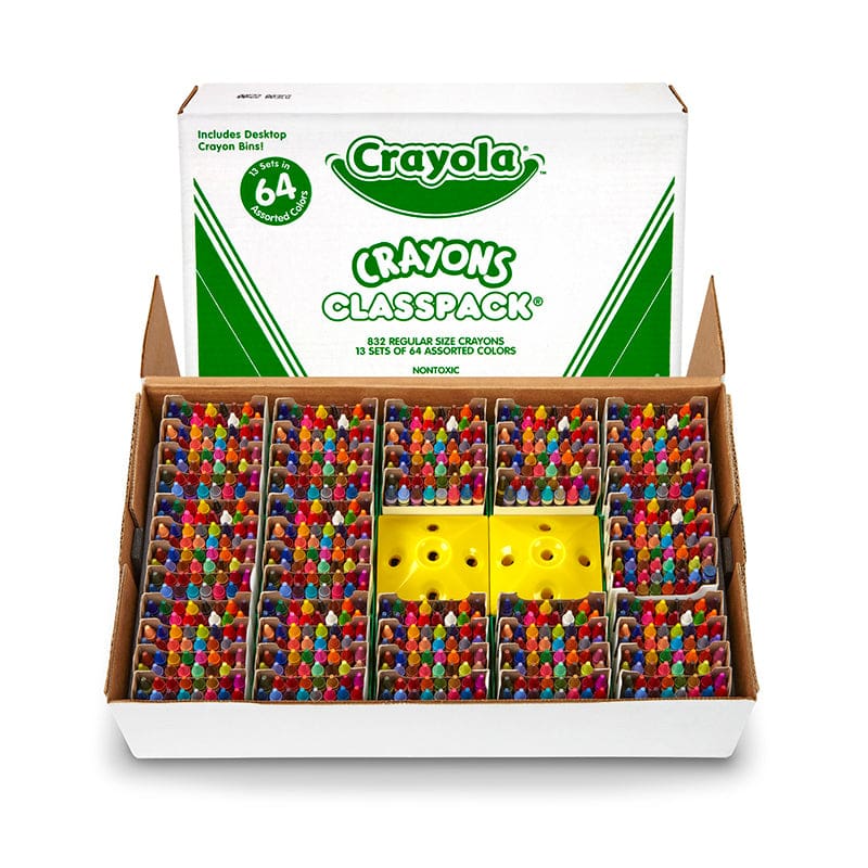 Crayola Crayons 64 Color Classpack 832 Cnt - Crayons - Crayola LLC