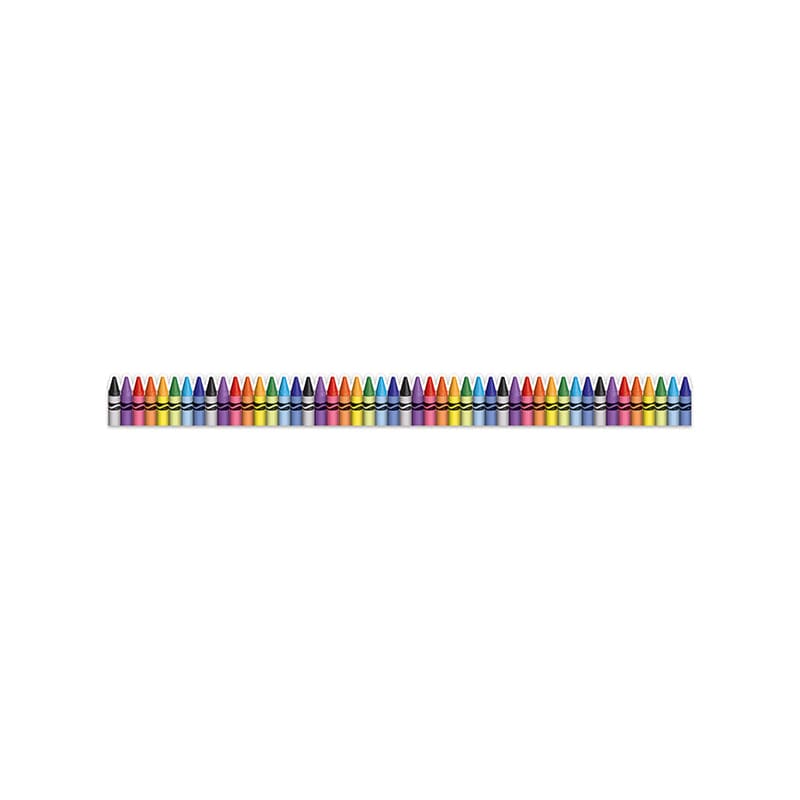 Crayola Crayons Deco Trim Xtra Wide (Pack of 10) - Border/Trimmer - Eureka