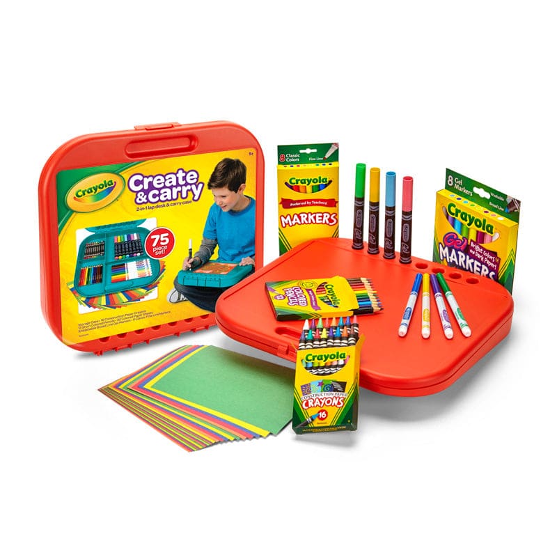 Crayola Create & Carry Case (Pack of 2) - Art & Craft Kits - Crayola LLC
