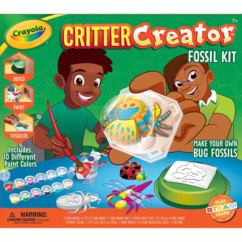 Crayola Critter Creator Fossil Lab - Clay & Clay Tools - Crayola LLC