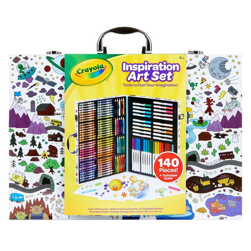 Crayola Inspiration Art Set - Art & Craft Kits - Crayola LLC