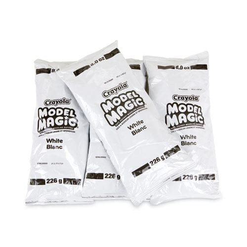 Crayola Model Magic Modeling Compound 8 Oz Packs 4 Packs White 2 Lbs - School Supplies - Crayola®