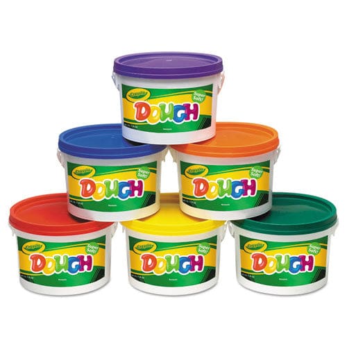 Crayola Modeling Dough Bucket 3 Lbs Assorted Colors 6 Buckets/set - School Supplies - Crayola®