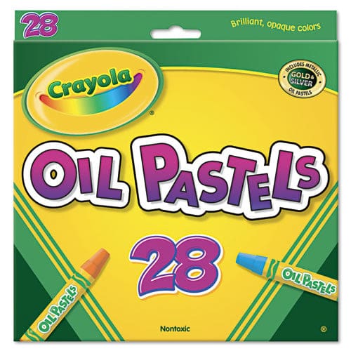 Crayola Oil Pastels 28 Assorted Colors 28/pack - School Supplies - Crayola®