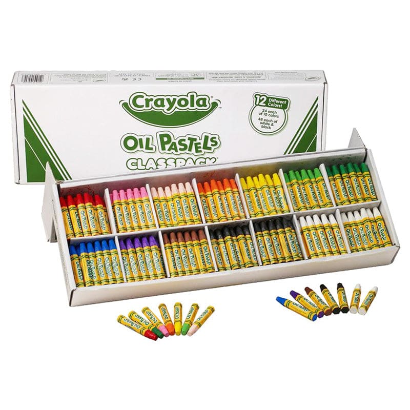 Crayola Oil Pastels 336Ct Classpack - Pastels - Crayola LLC