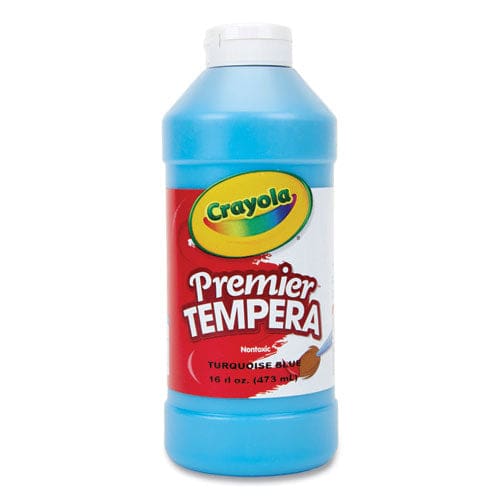 Crayola Premier Tempera Paint Turquoise 16 Oz Bottle - School Supplies - Crayola®