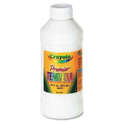 Crayola Premier Tempera Paint White 32 Oz Bottle - School Supplies - Crayola®